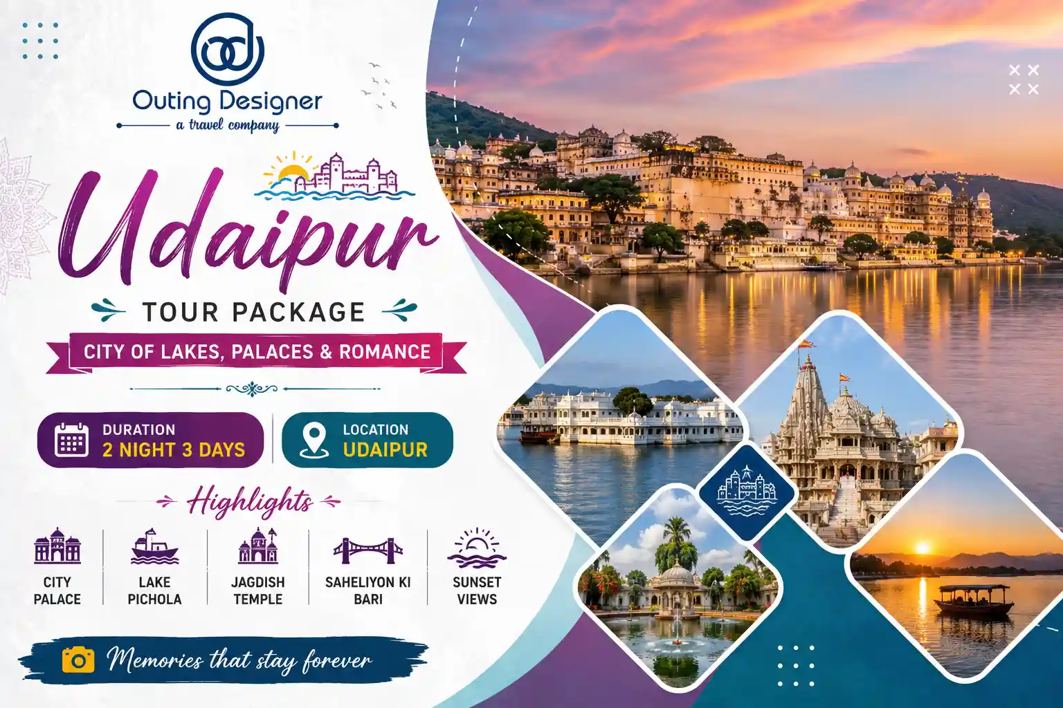 2 Days Udaipur Tour Package