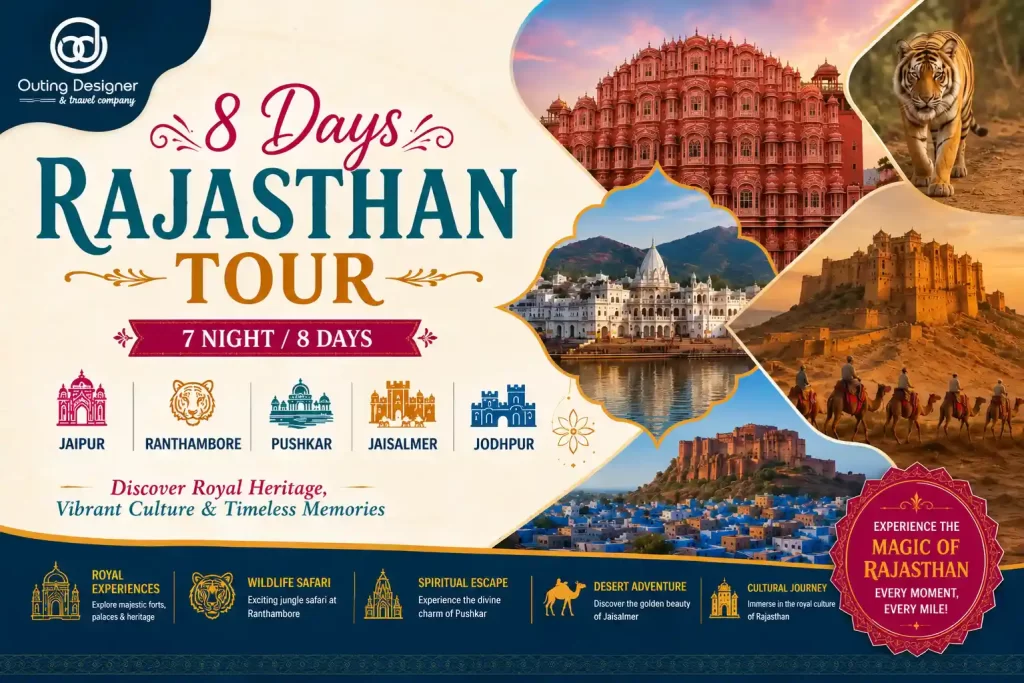 8 Days Rajasthan Tour Package