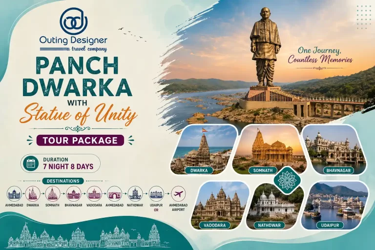 Panch Dwarka With Statue of Unity Tour Package